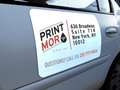 Premium Custom Car Magnets – 30pt Heavy-Duty Vehicle Grade