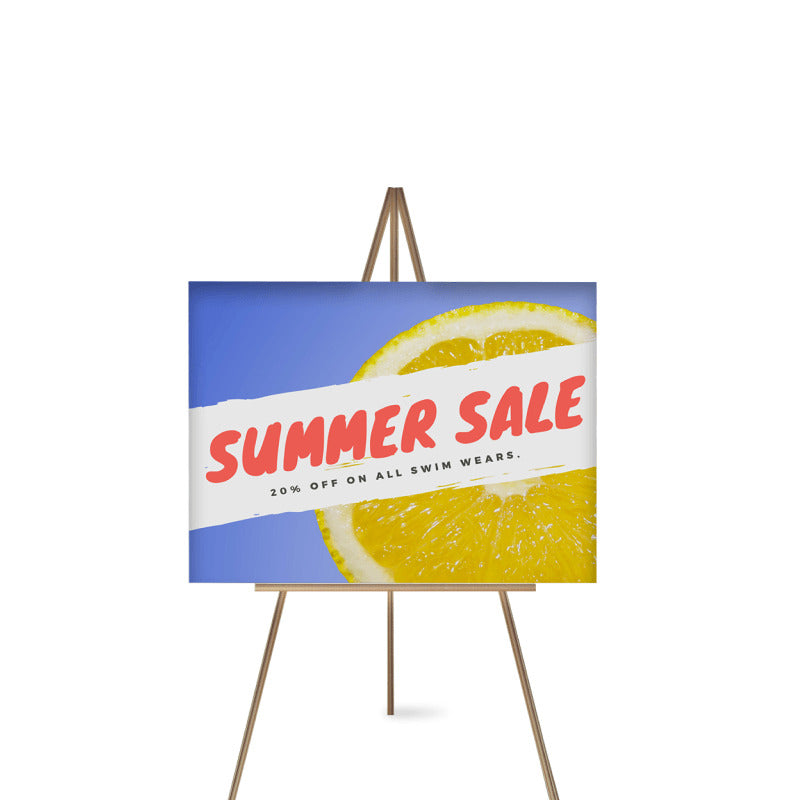 Premium Custom Foam Board Signs – 3/16" Professional Indoor Display