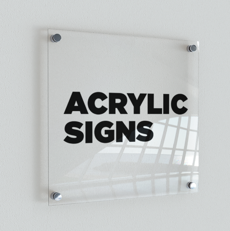 Custom Acrylic Signs