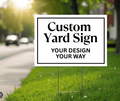 Custom High-Definition Yard Signs – 4mm Weatherproof Coroplast