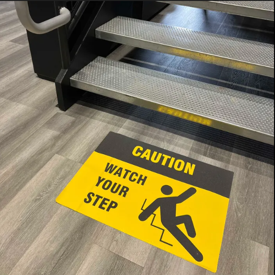 Vinyl Floor Graphics (Slip-Resistant)