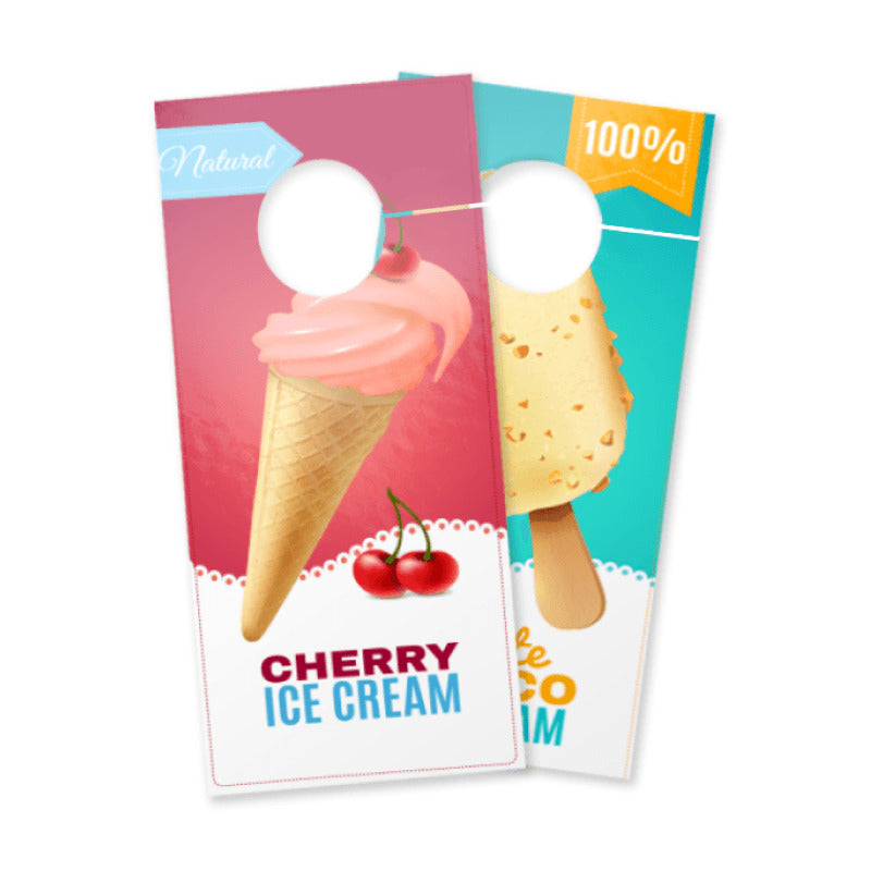 Door Hangers - 14pt Semi-Gloss (AQ)