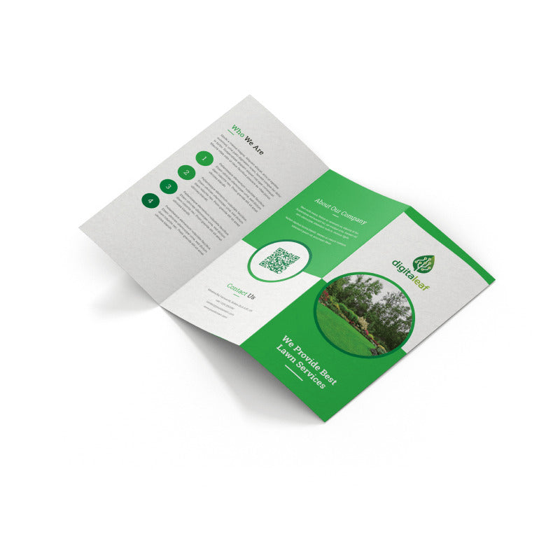 Eco-Friendly Enviro Brochures – 100% Recycled Uncoated Stock