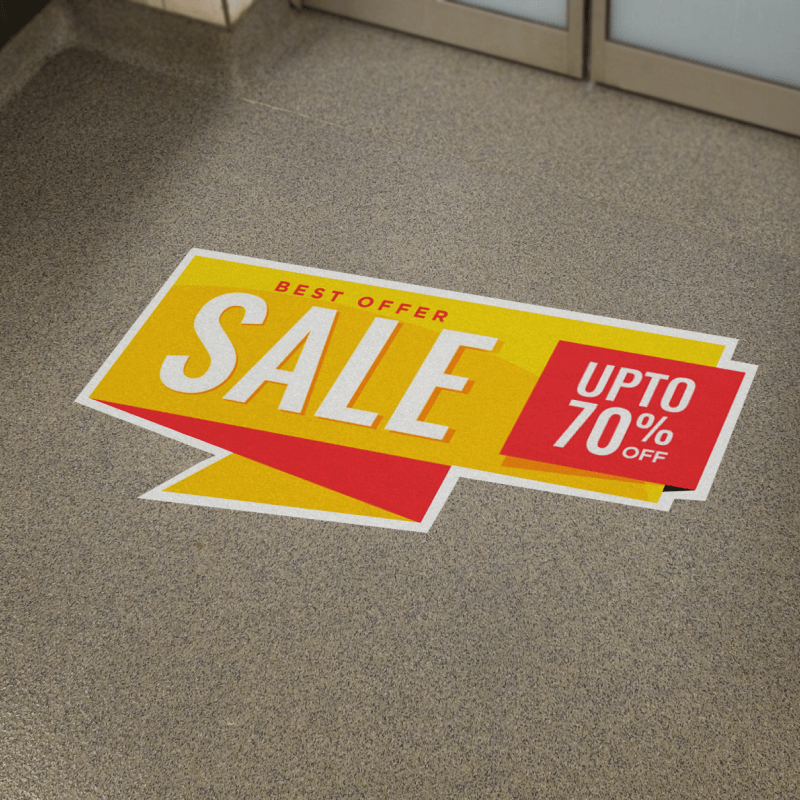 Vinyl Floor Graphics (Slip-Resistant)