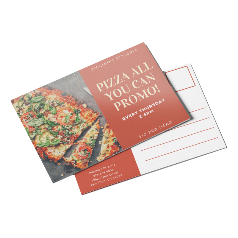 Premium Custom Postcards – Matte Finish (Standard & EDDM Sizes)