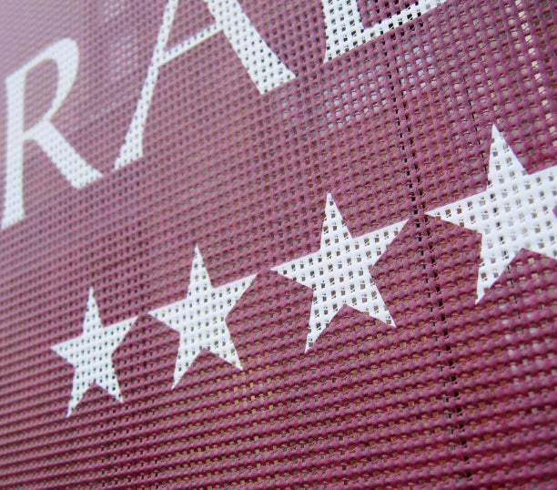 Custom Mesh Banners (8oz Polyester Mesh)