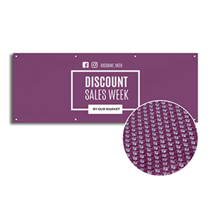 Custom Mesh Banners (8oz Polyester Mesh)