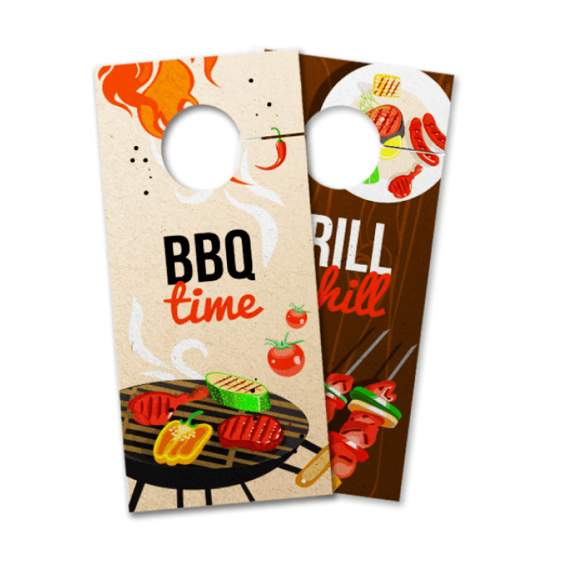 Eco-Friendly Door Hangers - 13pt Enviro Uncoated