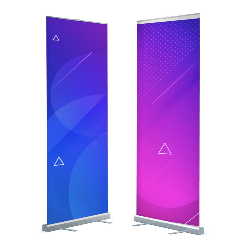 Standard Retractable Pull-Up Banner (33" x 81")