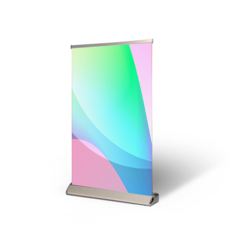 Table Top Retractable Banner (11" x 17")